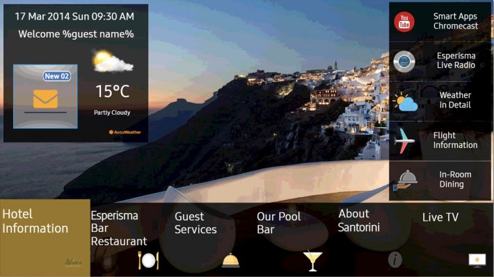 Athina Luxury Suites TV