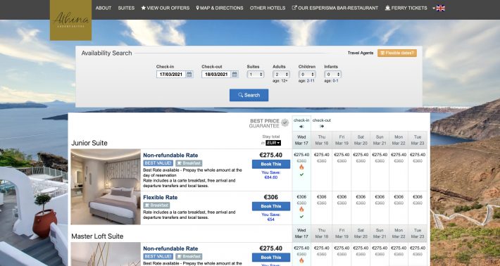 Flexible cancellation policy