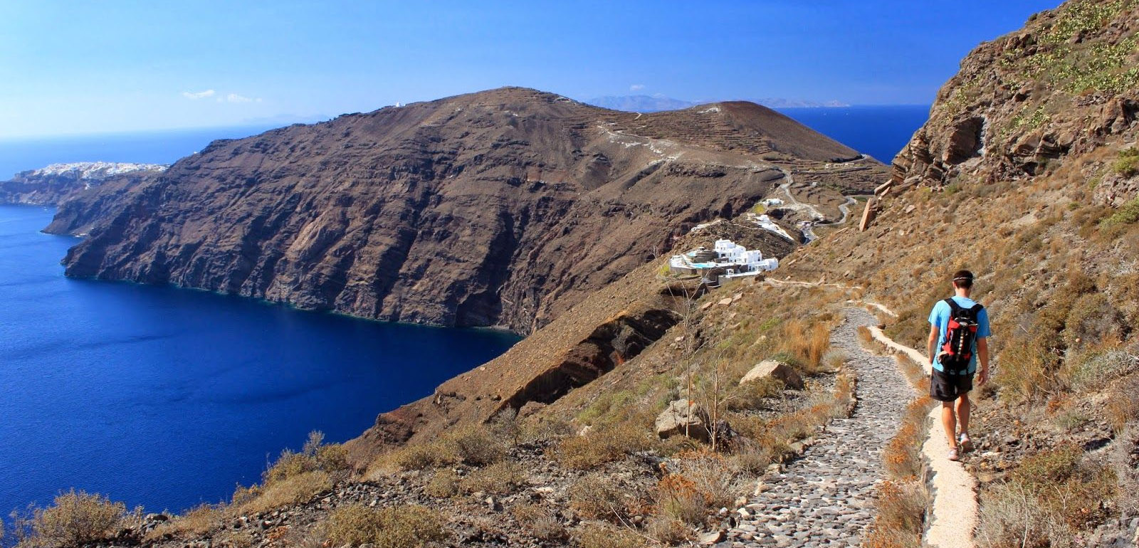 Santorini hike