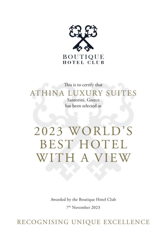 IMG 3619 - Athina Luxury Suites, the 2023 World’s Best Hotel with a View