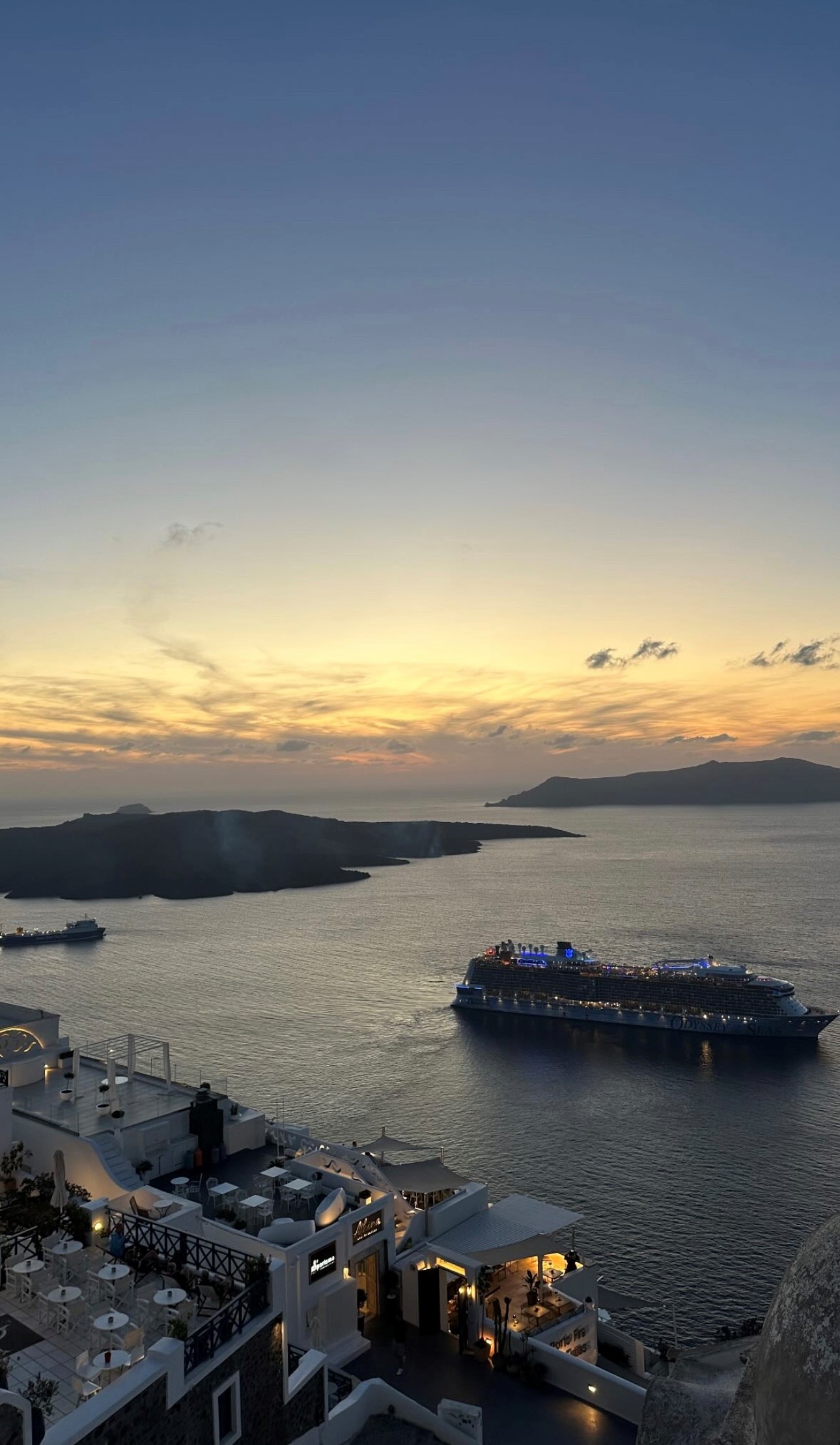 Santorini in November